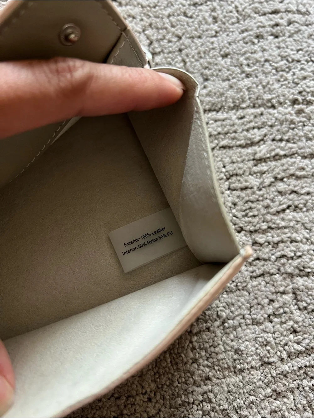 Away Blush Pink Leather Travel Jewelry Case